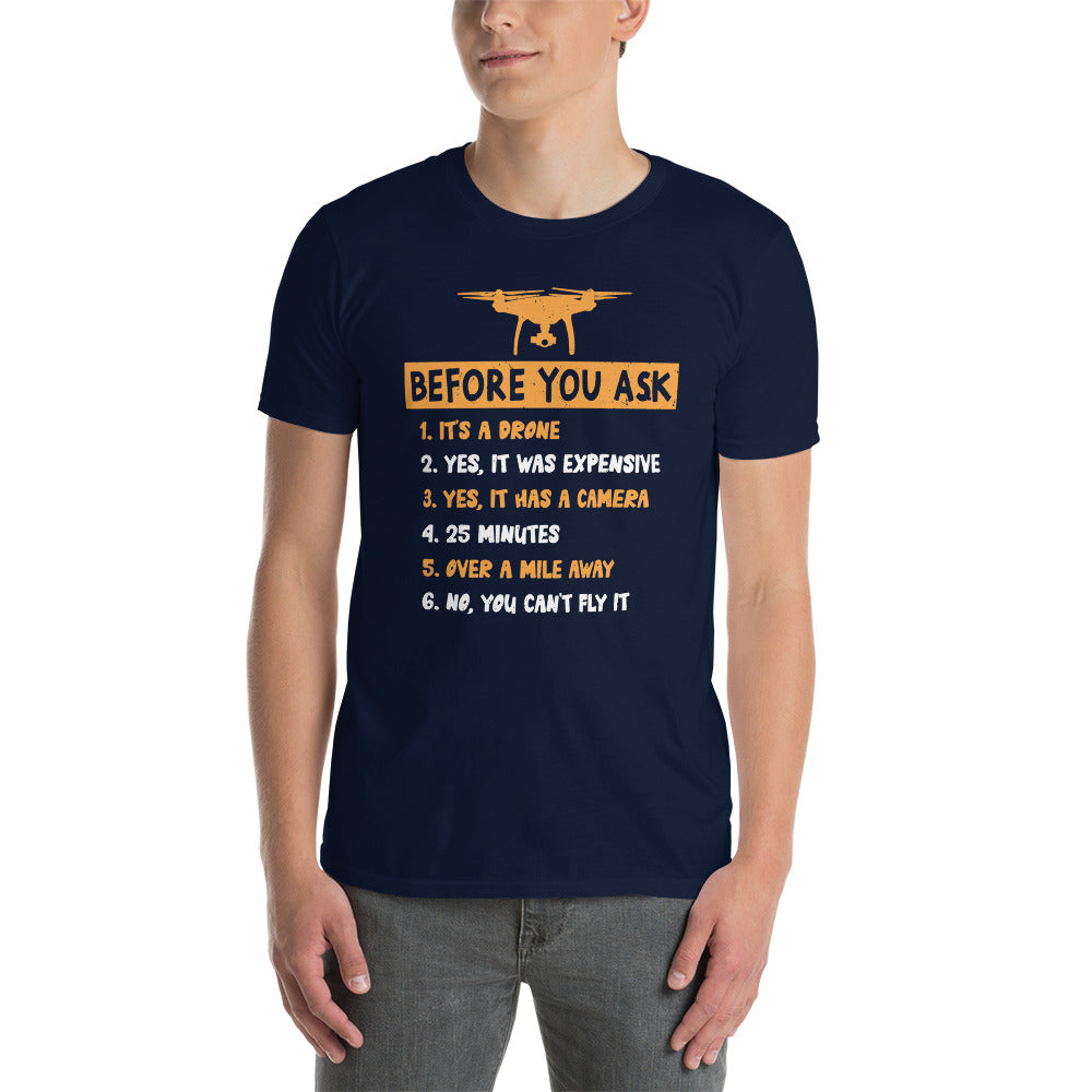 Funny Drone Pilot Shirt - Drone T-Shirt Gift - Cuccico Design