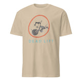 Dead Lift T-Shirt in sand by Cuccico, Graphic Tee inspired by The Runarounds