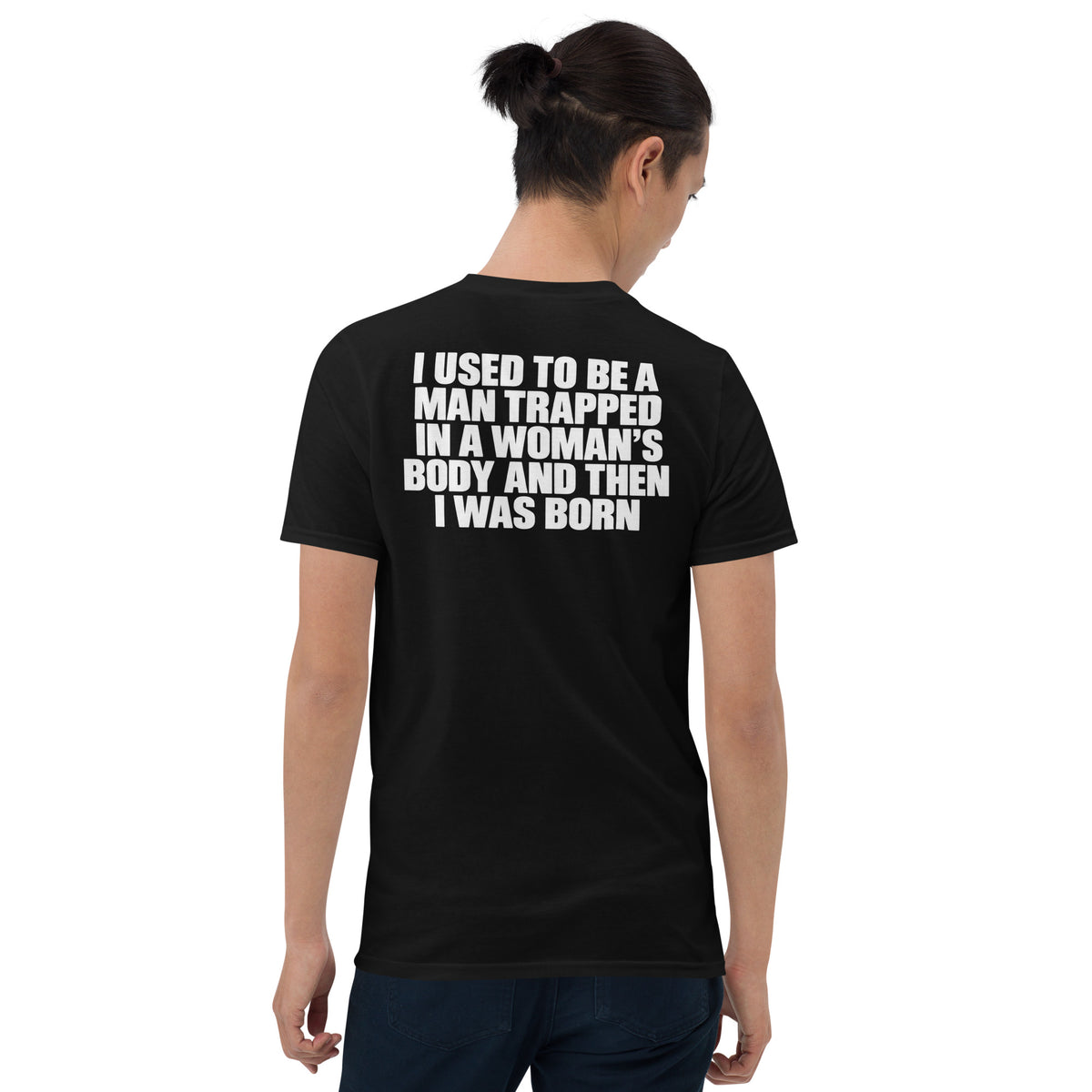 Deadpan joke shirt in Black