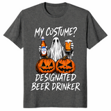 Designated drinker shirt in dark heather