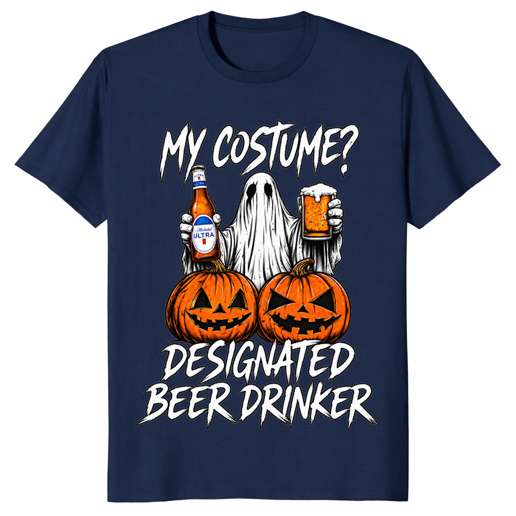 Designated drinker shirt in navy