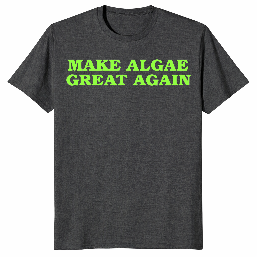 Make Algae Great Again Meme Shirt – DOGE Reflecting Pool Tee | Cuccico