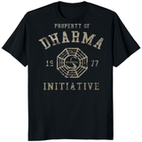 Dharma Initiative 1977 T-Shirt – Lost TV Show Fan T-Shirt