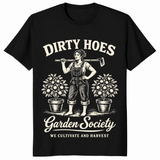 Dirty hoes garden shirt in black