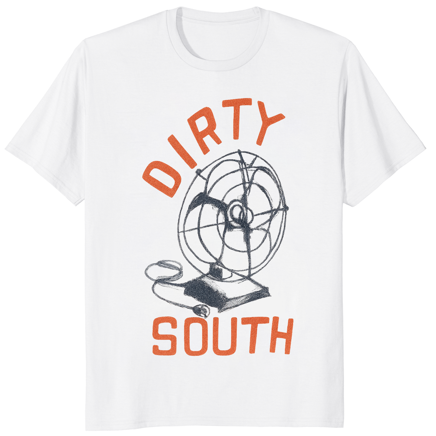 White Dirty South Shirt Graphic Tee by Cuccico from Charlies The Runarounds