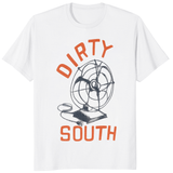 White Dirty South Shirt Graphic Tee by Cuccico from Charlies The Runarounds