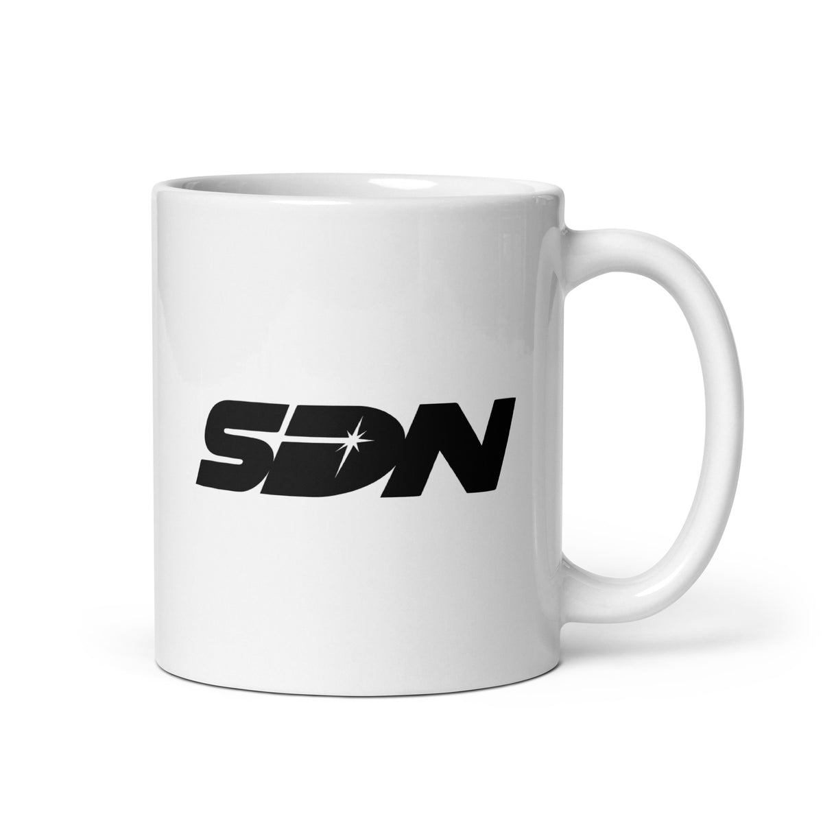 Dispatch Video Game SDN Office Coffee Mug white glossy gamer gift cup