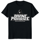 Divine Providence Podcast shirt black bold logo podcast merch tee