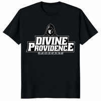 Divine Providence Podcast shirt black bold logo podcast merch tee