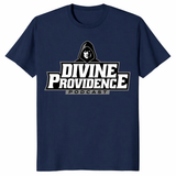 Divine Providence Podcast shirt navy logo podcast t shirt for fans