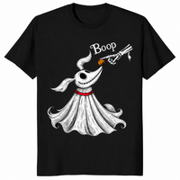 Dog boop halloween shirt in black
