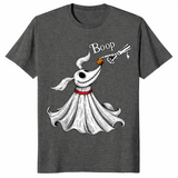 Dog boop halloween shirt in dark heather