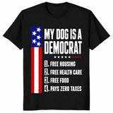 Dog free housing healthcare shirt black