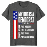 Dog free housing healthcare shirt dark heather