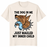 Dog In Me Meme Shirt in natural