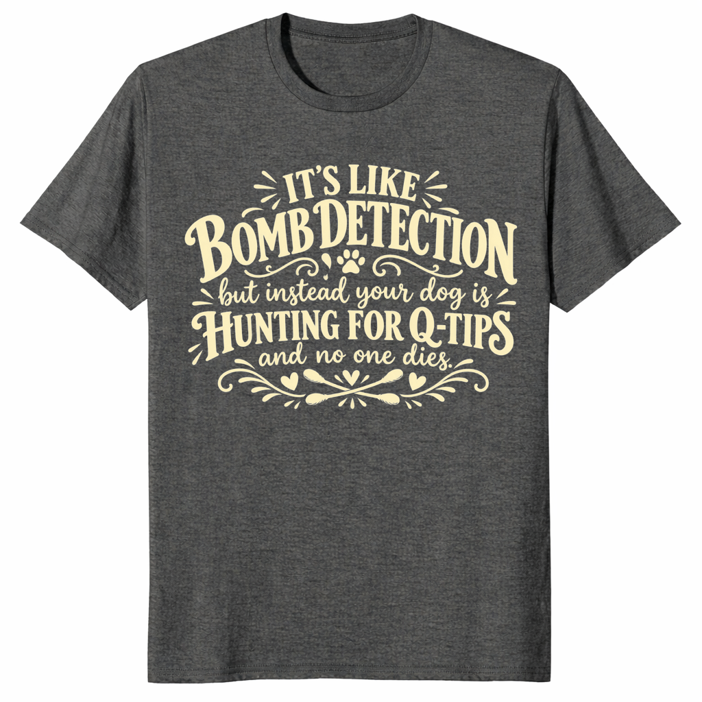 dog-q-tips-shirt-dark-heather