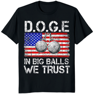 Doge In Big Balls We Trust Shirt – Funny Meme Crypto T-Shirt | Cuccico