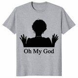 Don't Blow It Oh My God shirt in sport grey