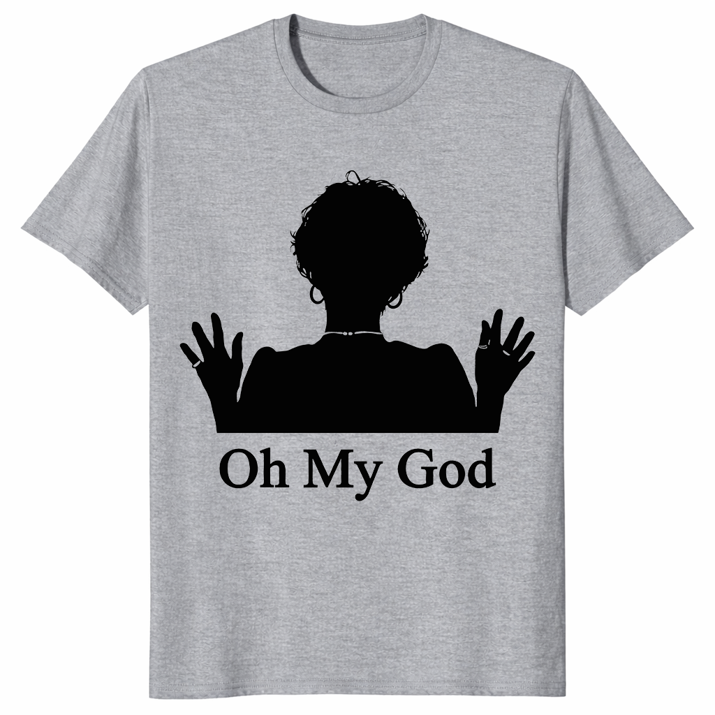 Don't Blow It Oh My God shirt in sport grey