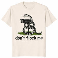Don't Flock Me shirt in natural