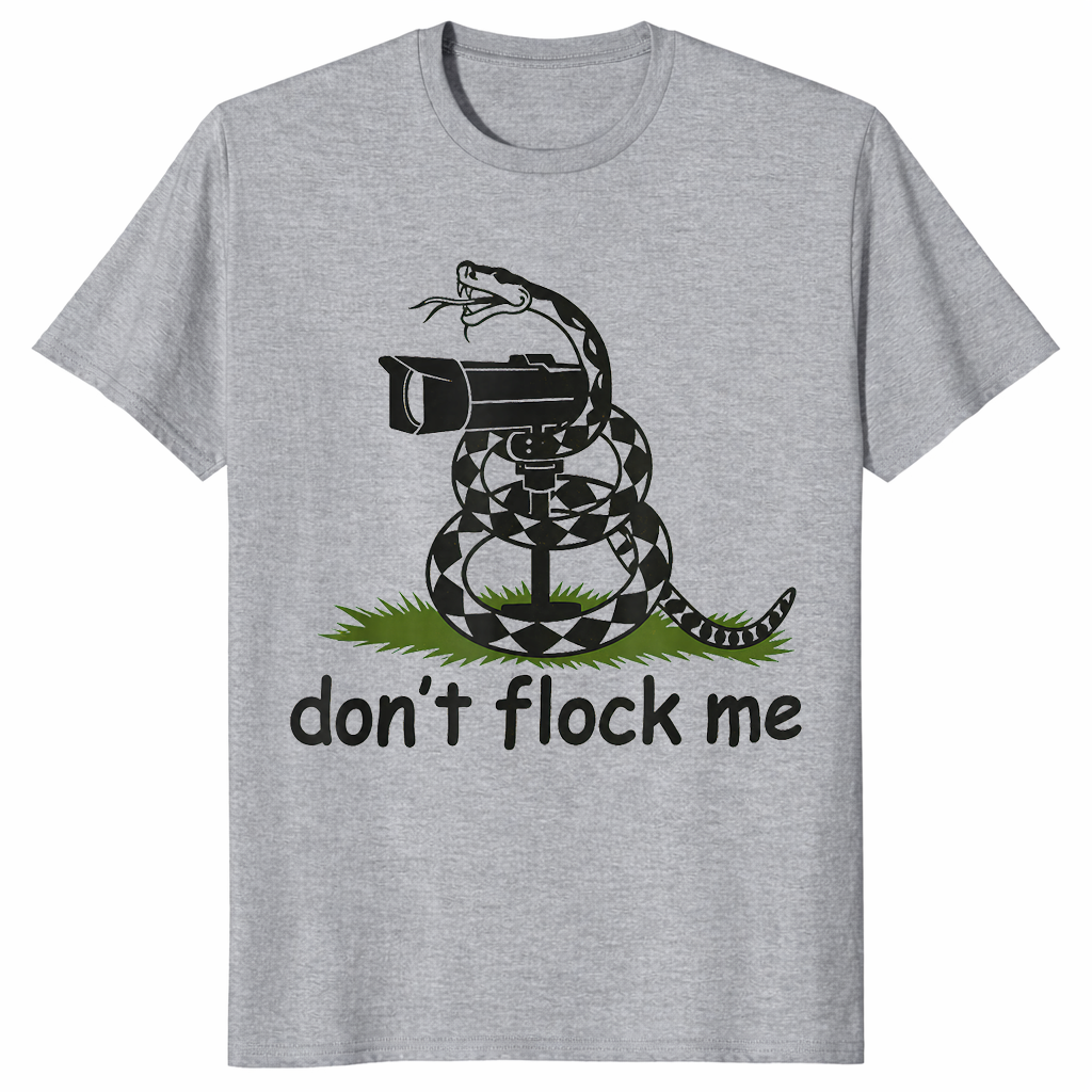 Don't Flock Me shirt in sport grey
