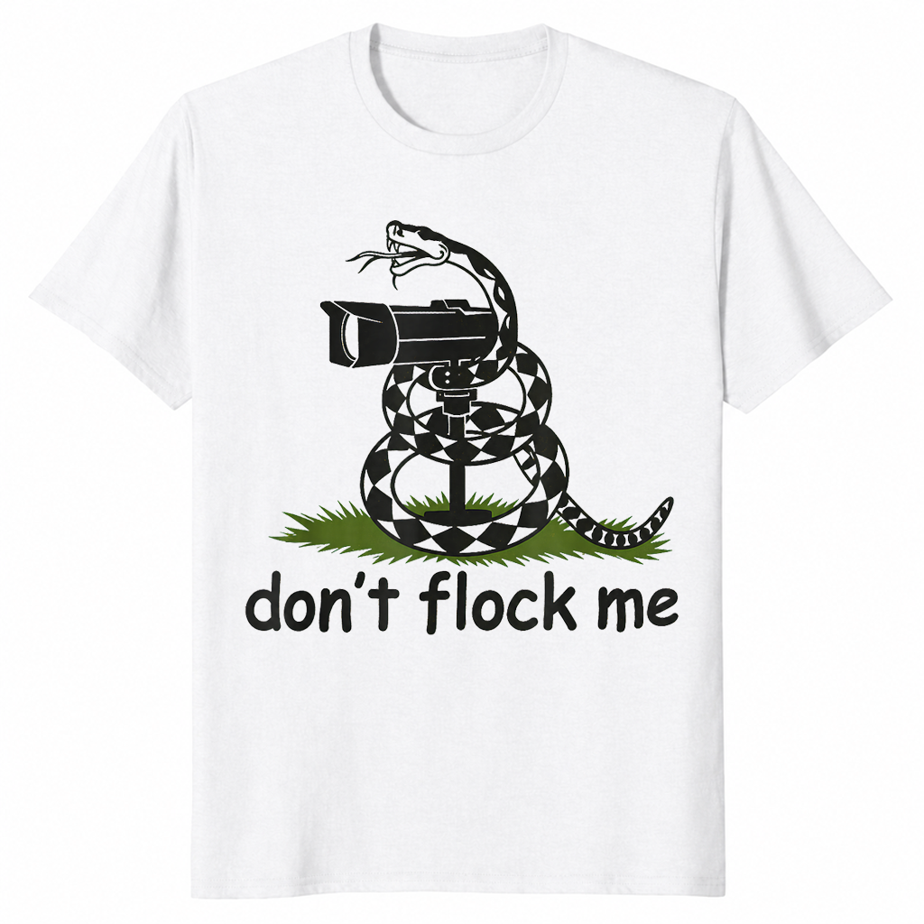 Don't Flock Me shirt in white