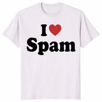 I Love Spam Funny Humor Shirt | Retro Foodie Tee | Cuccico