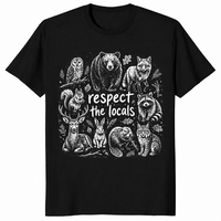 Respect The Locals Shirt | Wildlife Nature Lover Tee