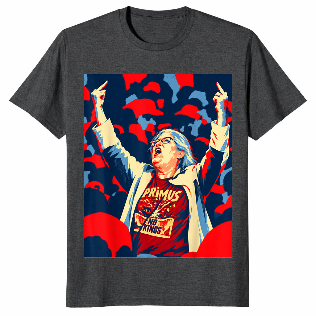 No Kings Middle Finger Shirt | Aunt Sue Funny Protest T-Shirt