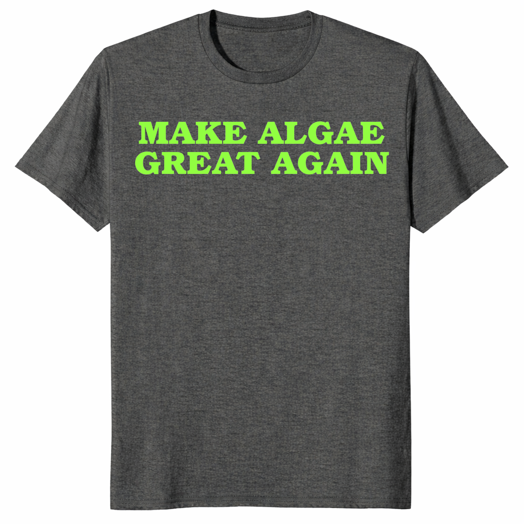 Make Algae Great Again Meme Shirt – DOGE Reflecting Pool Tee | Cuccico