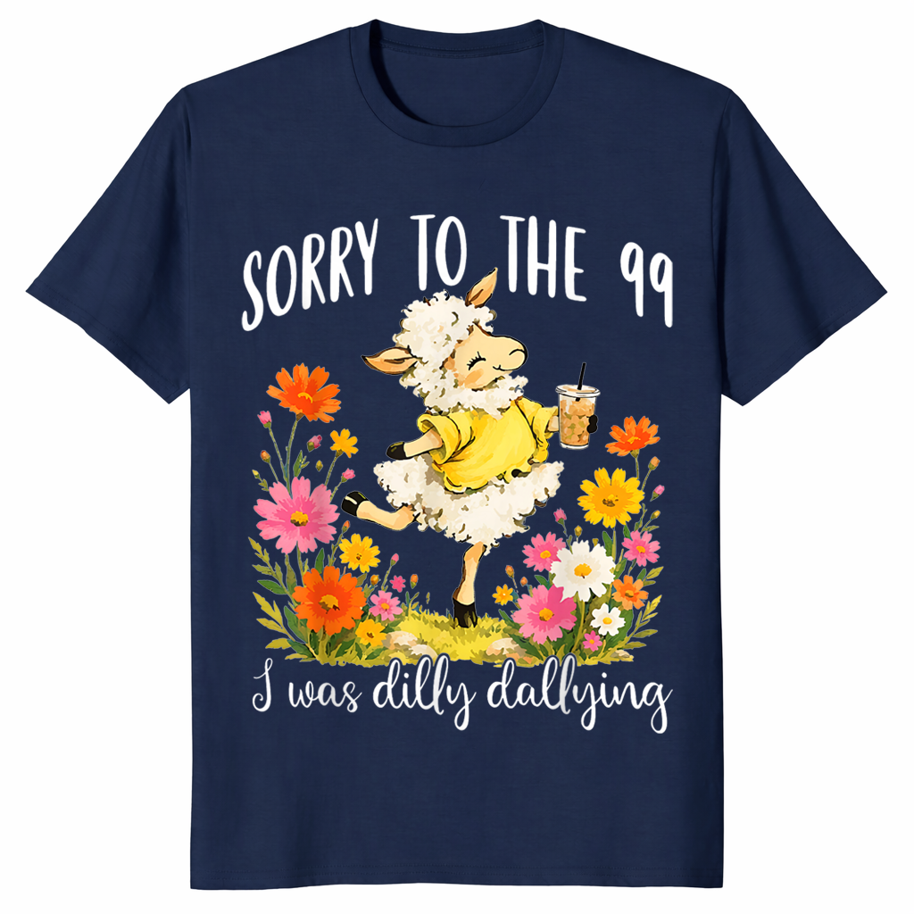 Christian Sheep Shirt – Funny Dilly Dallying Lost Sheep Tee | Cuccico