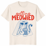 Cat Bride Shirt – Getting Meowied Funny Bachelorette Party Tee