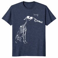 Boop Dog Skeleton Halloween Shirt | Funny Spooky Dog Lover Tee