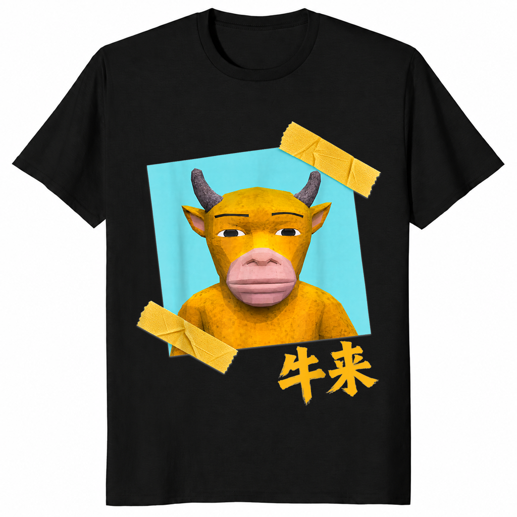 Niu Lai Meme Shirt | Viral Chinese Cow Movie Tee 2026
