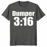 Dumper 3:16 Shirt in dark heather