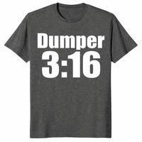 Dumper 3:16 Shirt in dark heather