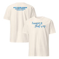 Dusseldorf 2026 concert unisex fan t-shirt in natural front view