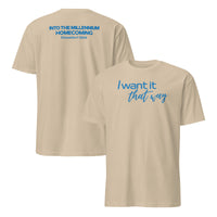 Dusseldorf 2026 concert unisex fan t-shirt in sand front view