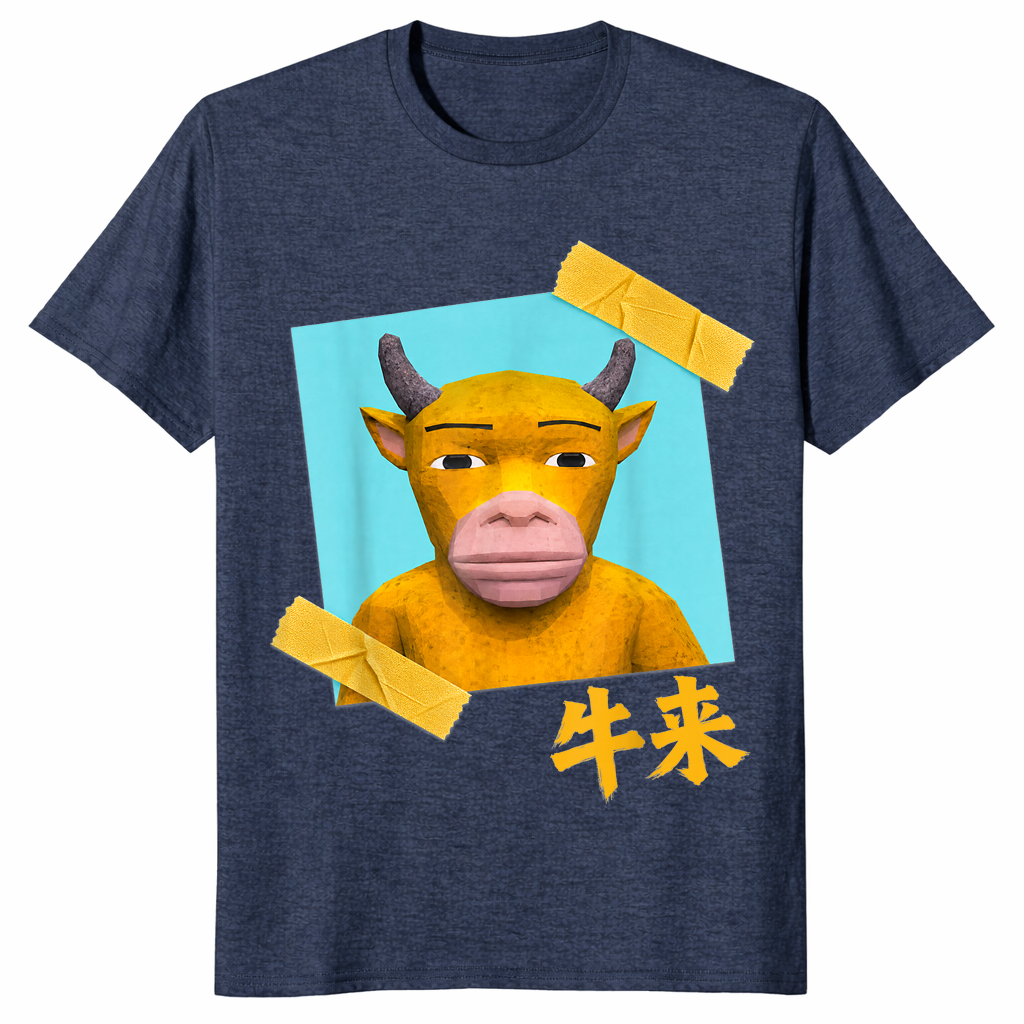 Niu Lai Meme Shirt | Viral Chinese Cow Movie Tee 2026