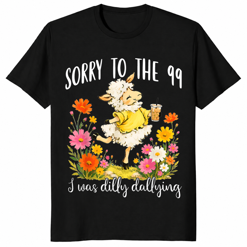 Christian Sheep Shirt – Funny Dilly Dallying Lost Sheep Tee | Cuccico