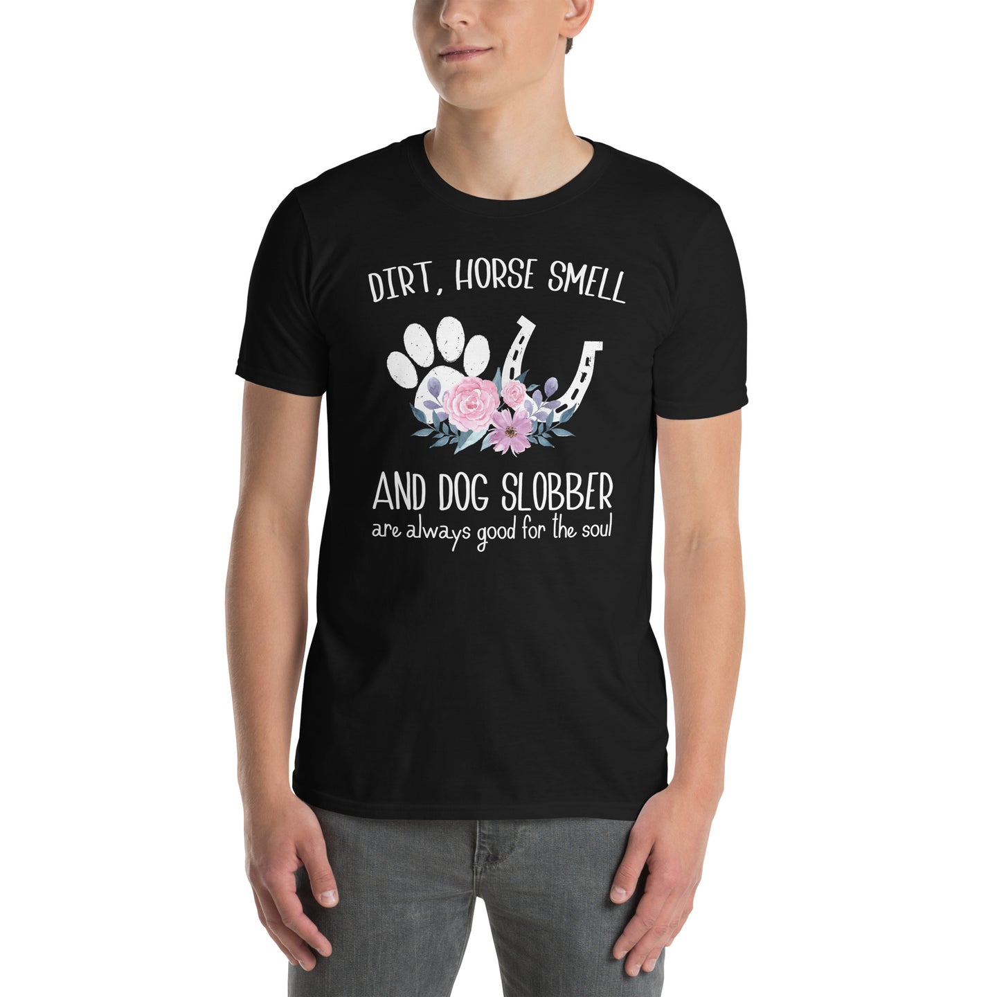 Horse & Dog Lover T-Shirt | Funny Gift for Animal Owners - Cuccico Design