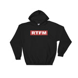 RTFM Hoodie - Funny IT Tech Support & Geek Gift - Cuccico Design