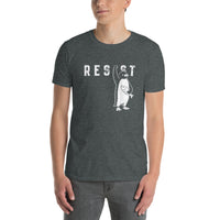 Resist Penguin Activism Penguin T-Shirt | Funny Graphic Tee - Cuccico Design
