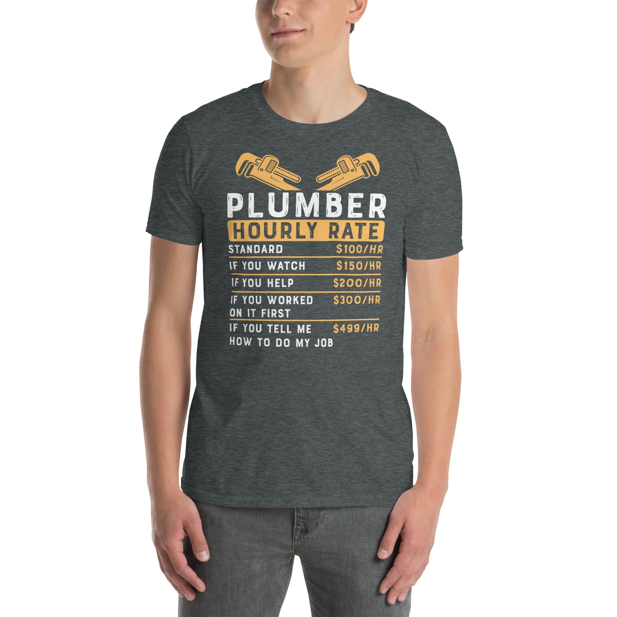 Funny Plumber T-Shirt | Great Plumber Gift - Cuccico Design