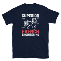 Funny Papillon T-Shirt - French Engineering Dog Gift - Cuccico Design