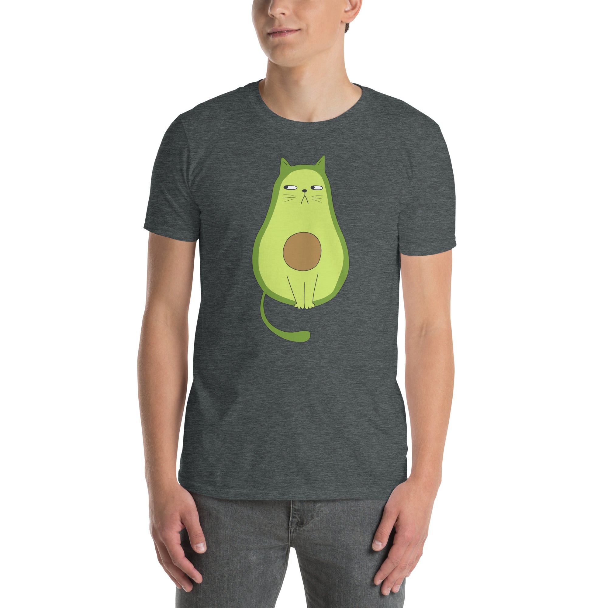 Funny Avocato Cat T-Shirt | Avocado Cat Shirt - Cuccico Design