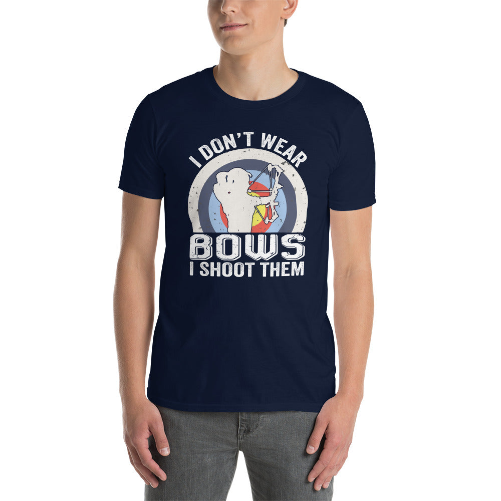 Archery Girl Unisex T-Shirt - I Shoot Them Bowhunting - Cuccico Design