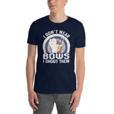 Archery Girl Unisex T-Shirt - I Shoot Them Bowhunting - Cuccico Design