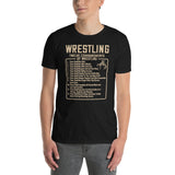 Wrestling T-Shirt: Twelve Commandments Design | Gift for Wrestlers - Cuccico Design