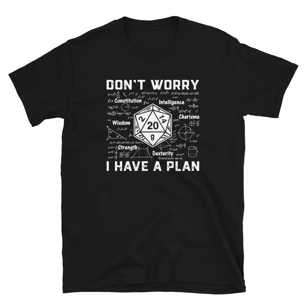 Don't Worry I Have A Plan Funny Dragon T-Shirt - Cuccico Design